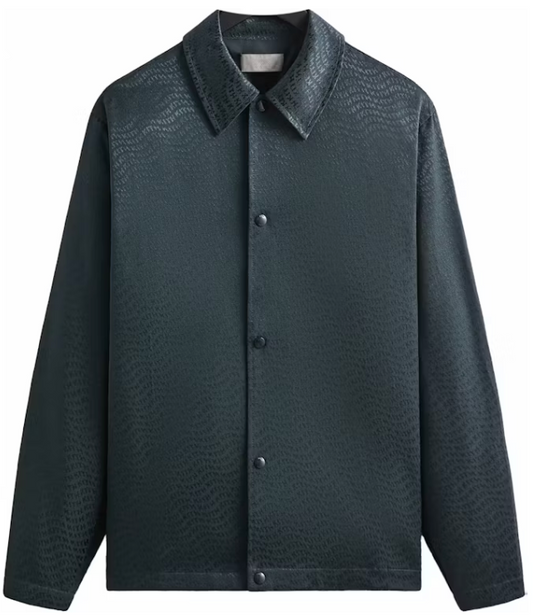 Kith Jacquard Faille Kieran Coaches Jacket - Machine Size Small Mens BRAND NEW