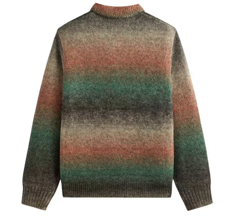 Kith Gradient Harmon Rugby Pullover Sweater Theory Size - Large