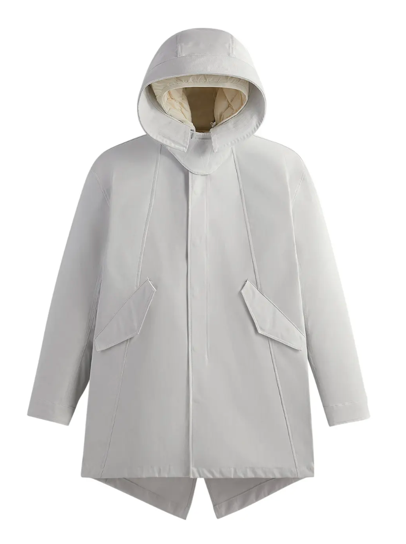 Kith Authentic Walton Parka With Liner 'Chalk' BRAND NEW Size Medium Mens