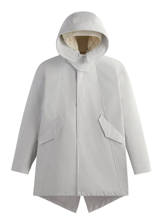 Kith Authentic Walton Parka With Liner 'Chalk' BRAND NEW Size Medium Mens