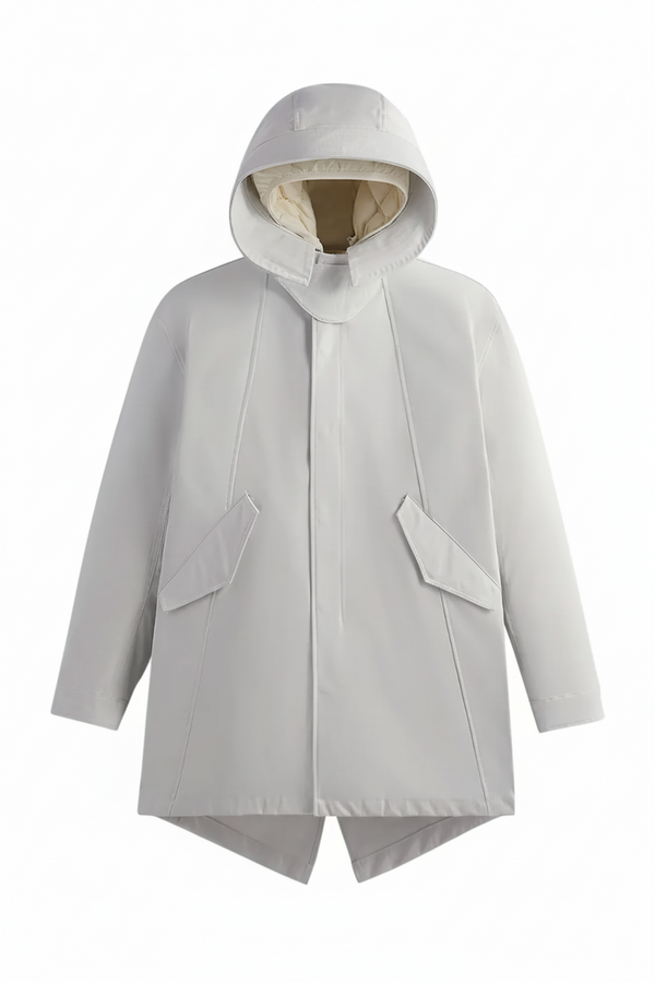 Kith Authentic Walton Parka With Liner 'Chalk' BRAND NEW Size Medium Mens