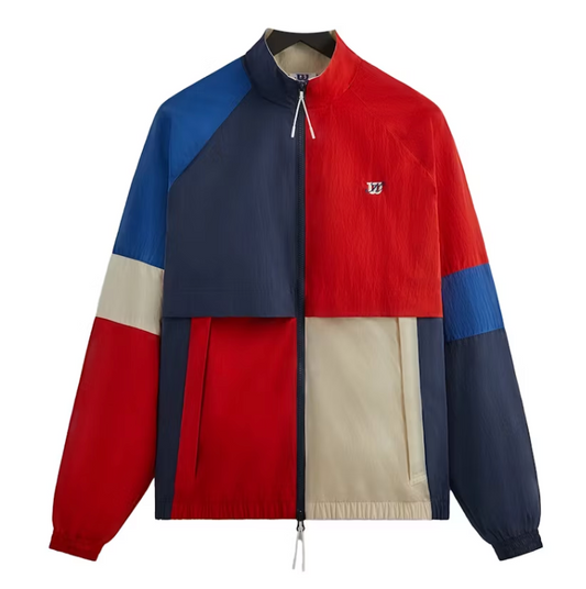 Kith Wilson Court Panelled Track Jacket Clay Court Size Medium