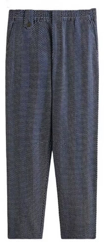 KITH Men's Indigo Stitch Winfield Quilt Pants - Navy - Size XL