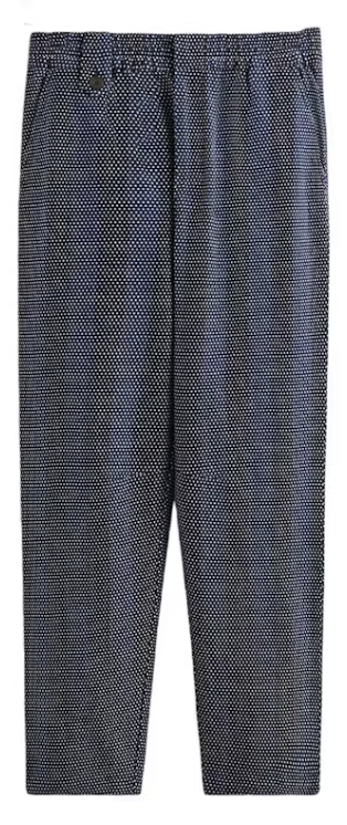KITH Men's Indigo Stitch Winfield Quilt Pants - Navy - Size XL