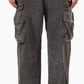 KITH Men's Chenille Chauncey Cargo Pants - Grey - Size Large