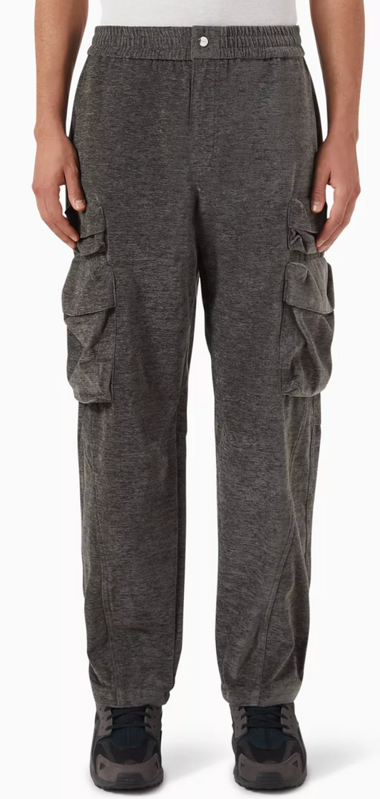 KITH Men's Chenille Chauncey Cargo Pants - Grey - Size Large