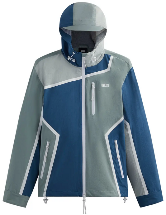 KITH Men's Madison Zip-Up Jacket - Cavan Blue - Size XL