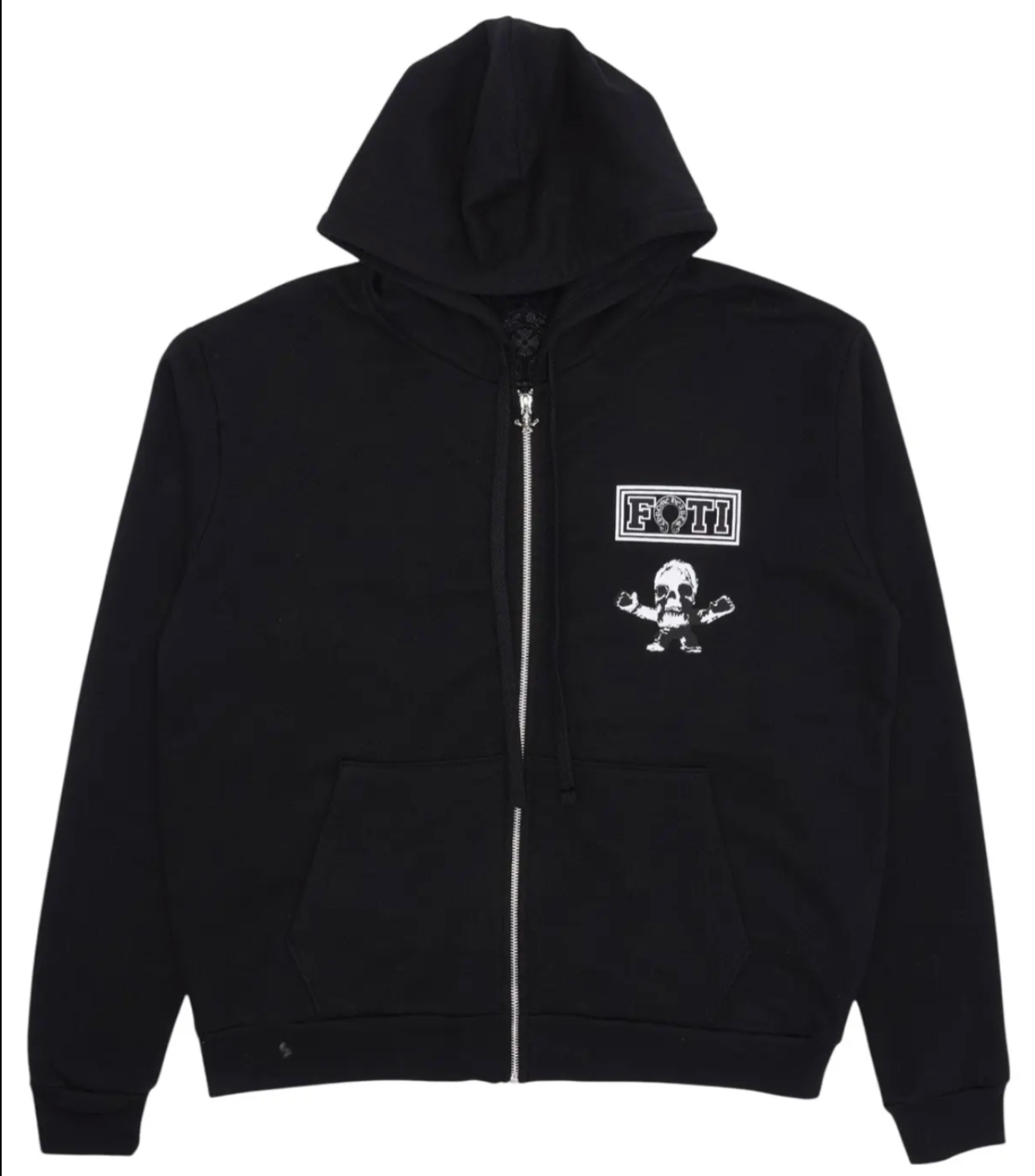 Chrome hearts Men's FOTI zip up hoodie Size XXL