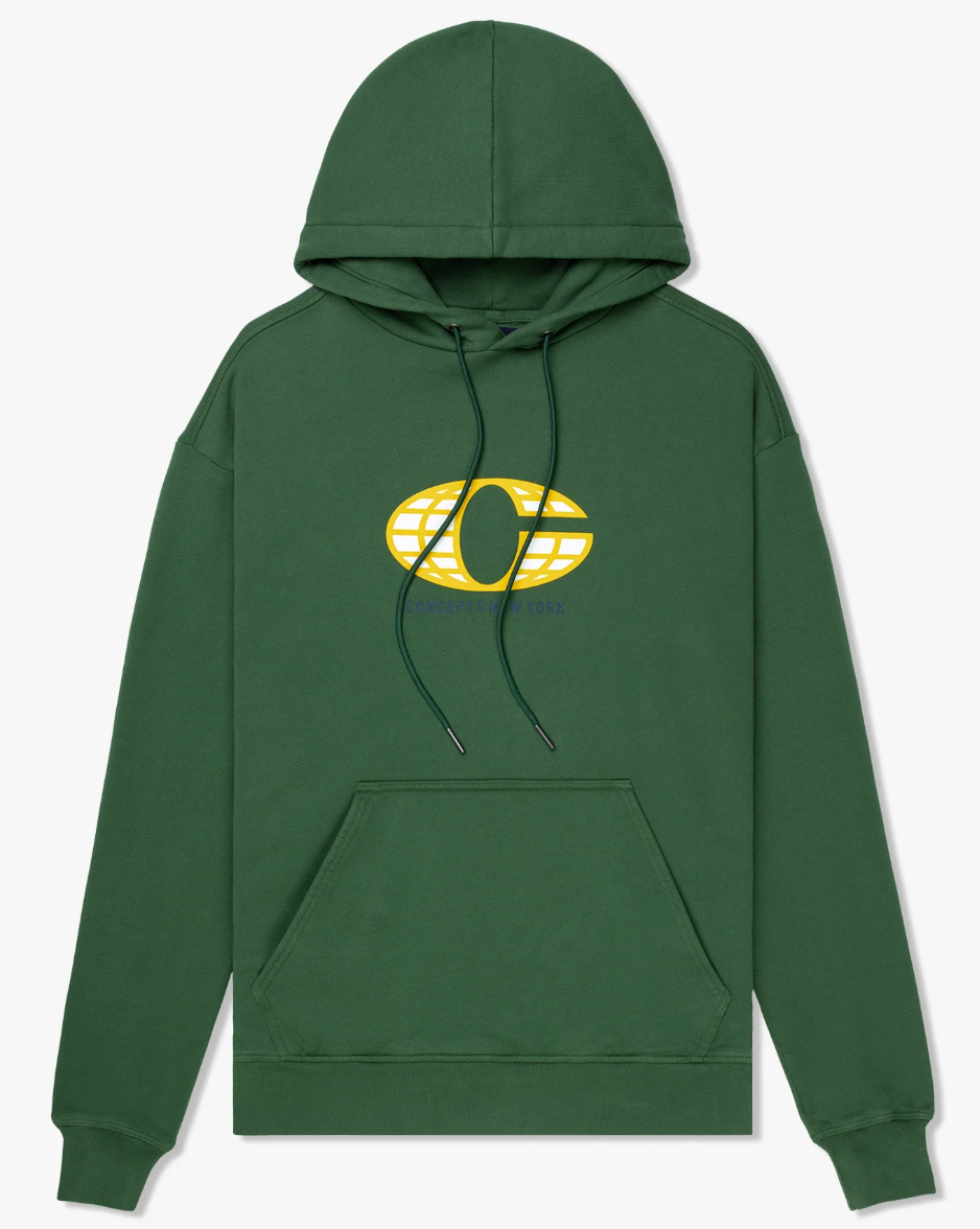 Concepts INTL NYC Hoodie -Pine Green- Mens Size Medium BRAND NEW