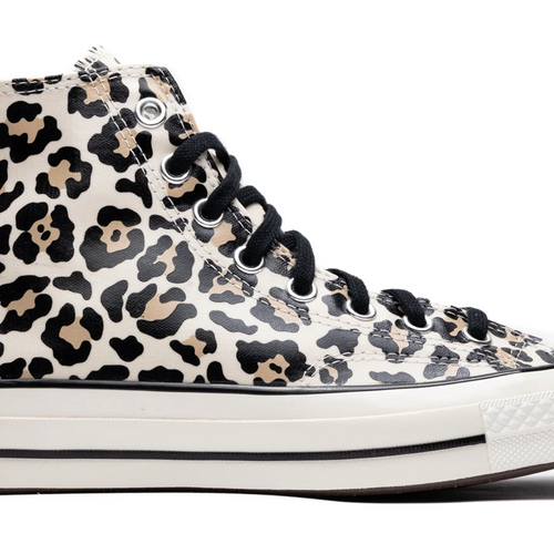 Converse Brand New Chuck 70 High 'Glow in The Dark Leopard Print' Sneakers Size 10.5M