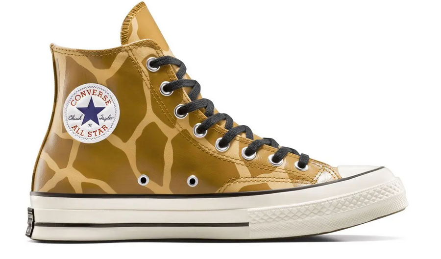 Converse Brand New Chuck 70 High 'Giraffe Print' Sneakers Size 7M