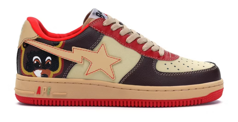 A Bathing Ape Bape Sta Low Kanye West College Dropout Size 10 Mens