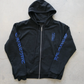 Chrome Hearts Thermal Blue Letter Full Zip Up Black Size Medium Mens