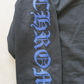 Chrome Hearts Thermal Blue Letter Full Zip Up Black Size Medium Mens