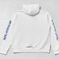 Chrome Hearts Thermal Blue Letter Full Zip Up White Size Small Mens