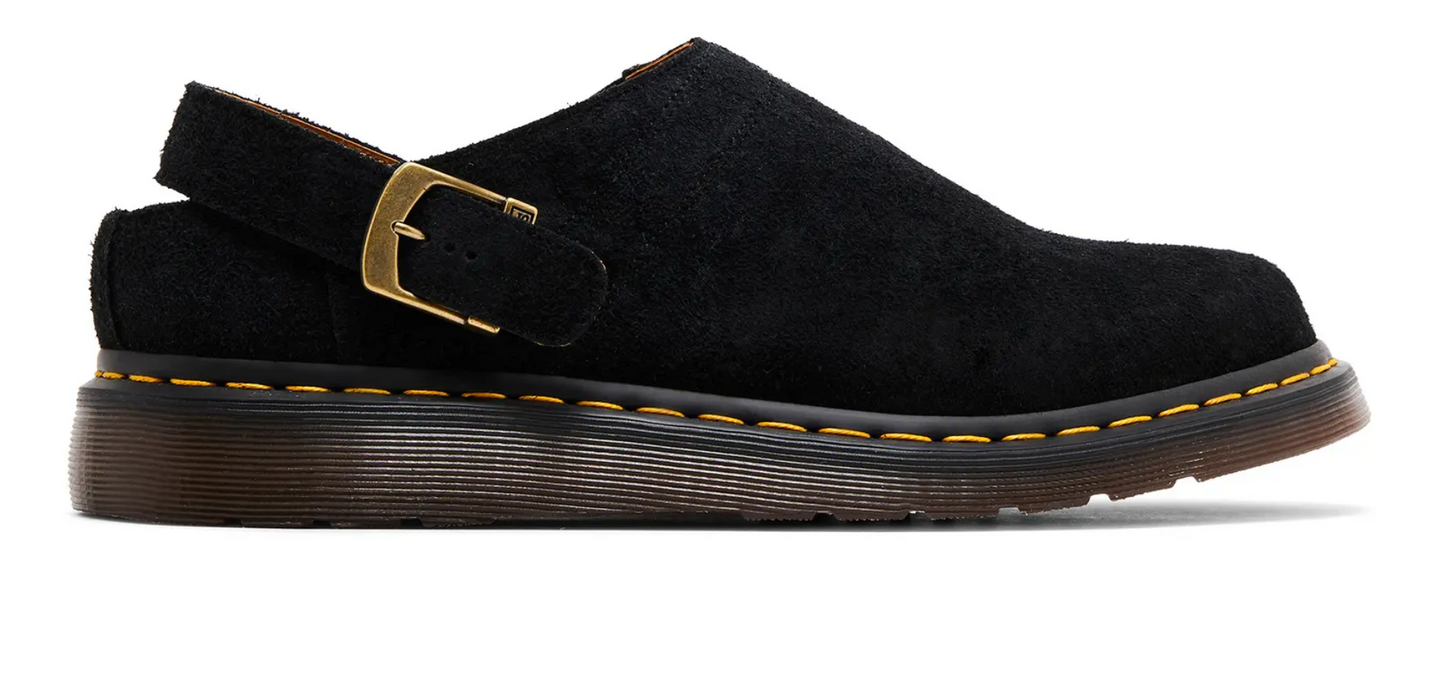 Dr. Marten's Isham Desert Oasis Black Suede Shoes - Size 13M