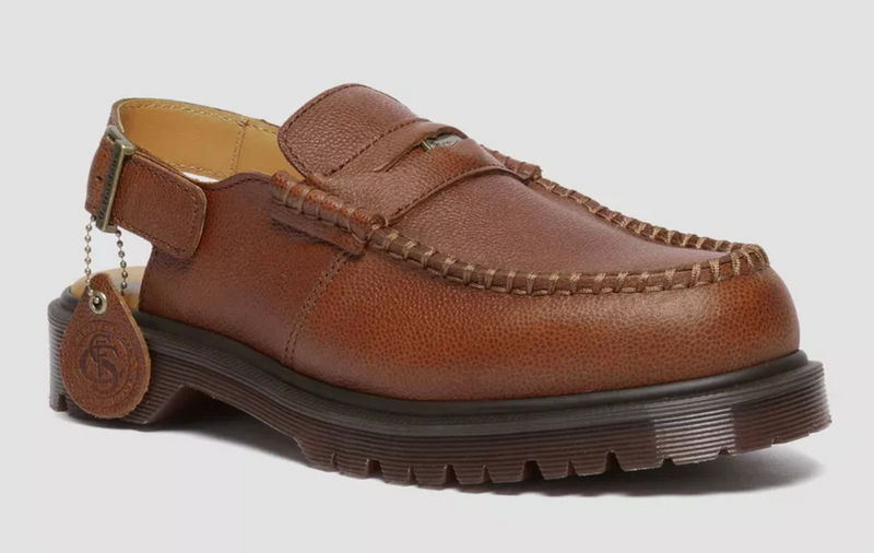 Dr. Marten's Penton Westminster Slingback 'Brown Whiskey' Shoes - 9M