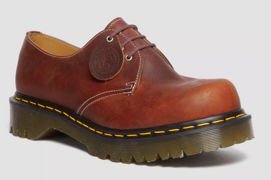 Dr. Marten's 1461 Heritage Tan Leather Oxford Shoes - Size 7M