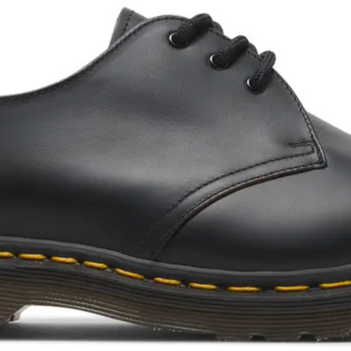 Dr. Marten's 1461 'Black Quilon' Leather Oxford Shoes - Size 4M