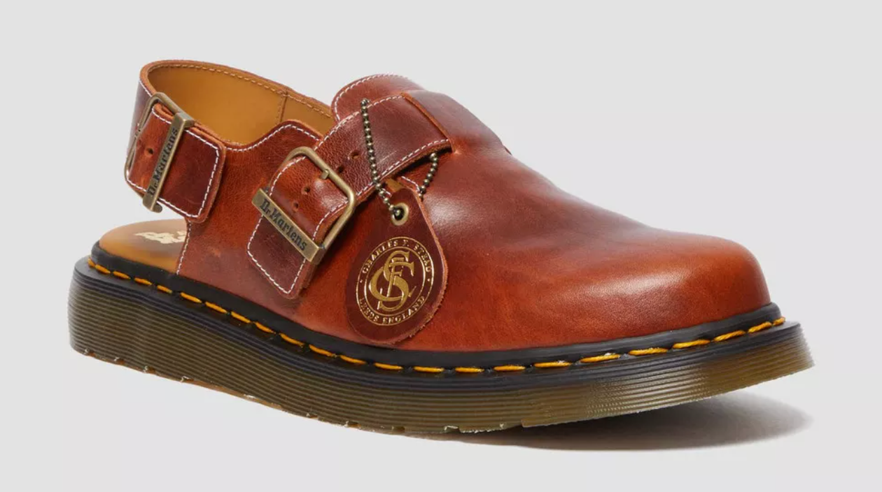 Dr. Marten's Jorge Classic 'Heritage Tan' Slingback Shoes - 10M