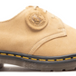 Dr. Marten's 1461 Almond Beige Buck Suede Shoes - Size 12M