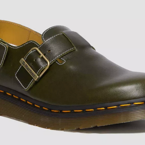Dr. Marten's Jorge Classic Leather 'Dark Green' Slingback Shoes - 13M