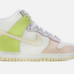 Nike Women's Dunk High Cashmere 'Lemon Twist' Sneakers - Size 5.5W