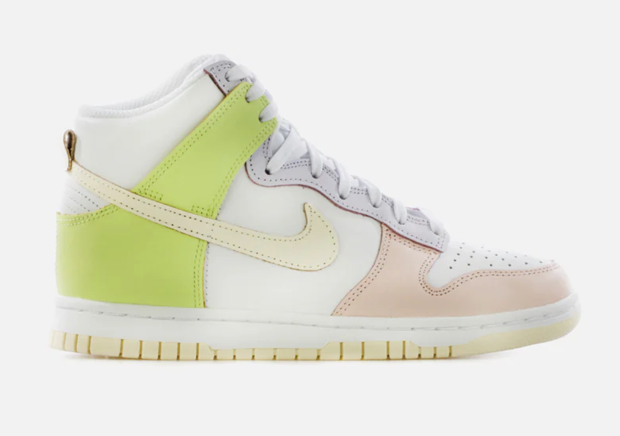 Nike Women's Dunk High Cashmere 'Lemon Twist' Sneakers - Size 5.5W