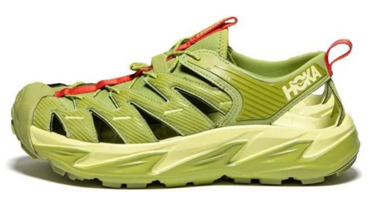 HOKA Brand New Hopara Sandal 'Dark Citron' Shoes - Size 10M