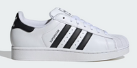 Adidas Originals Superstar 82 Cloud White & Black Sneakers - Size 6M