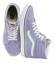 Vans SK8-Hi High Top Light Purple Sneakers - Size 11M