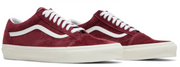 Vans Old Skool 'Pig Suede Pomegranate' Unisex Sneakers - Size 8.5M