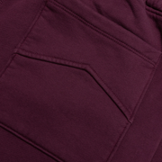 RHUDE Authentic Men's Heavyweight Embroidered Logo Sweatpants Burgundy LG MSRP: $765.00