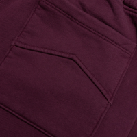 RHUDE Authentic Men's Heavyweight Embroidered Logo Sweatpants Burgundy LG MSRP: $765.00