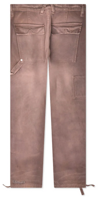RHUDE Authentic Reza Double Knee Espresso Pants Mens Size Small MSRP:$975.00