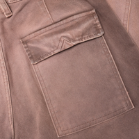 RHUDE Authentic Reza Double Knee Espresso Pants Mens Size Small MSRP:$975.00