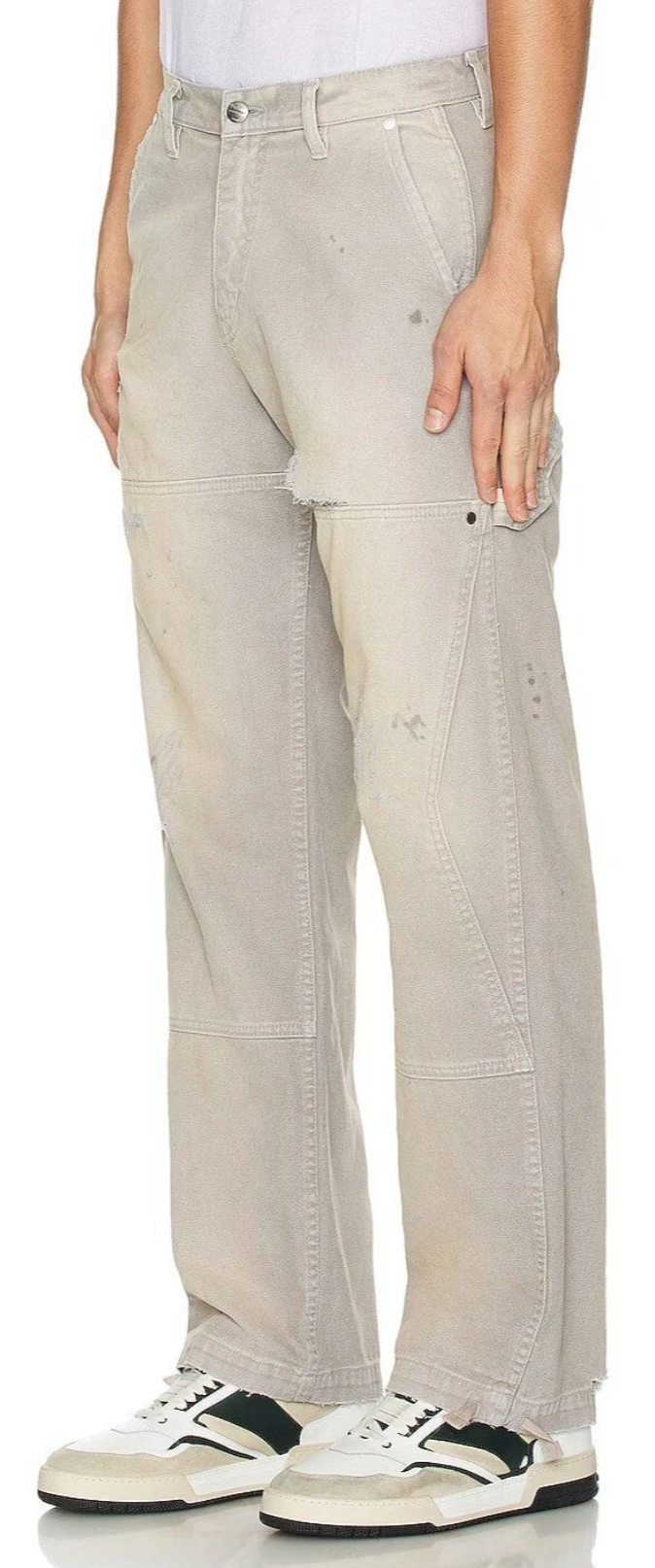 RHUDE Authentic Reza Double Knee 'Elephant' Pants Mens Size XL MSRP:$975.00