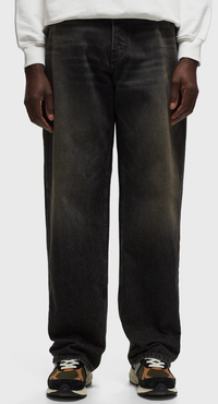 RHUDE Authenitc Wide Leg Black Denim Mens Jeans Size 32 MSRP:$795.00
