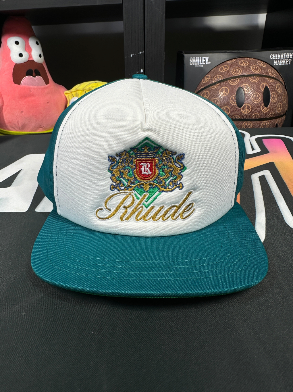 Rhude Menthol Trucker 'Menthol/White' Adjustable Hat