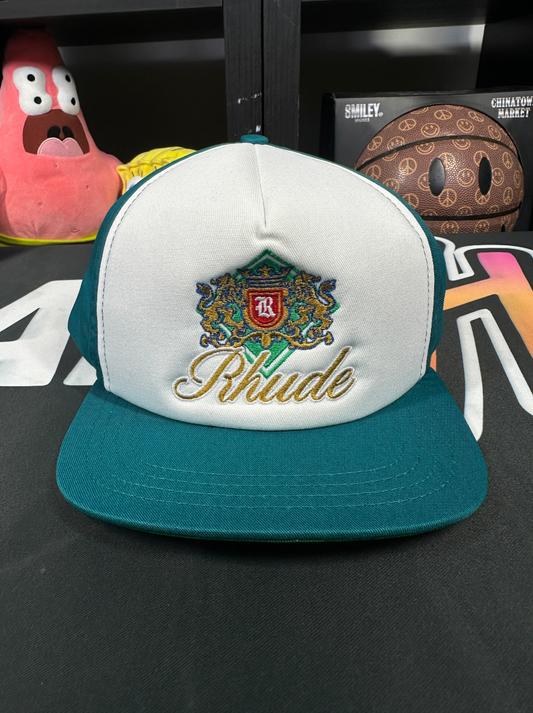 Rhude Menthol Trucker 'Menthol/White' Adjustable Hat