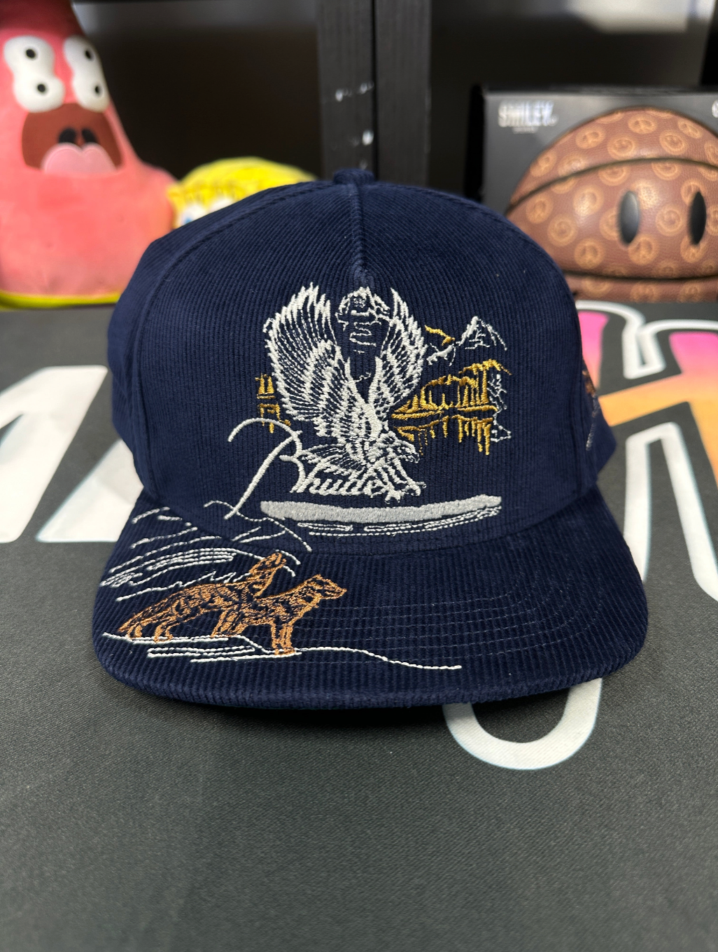 Rhude Eagles Souvenir Structure Hat - Dark Blue