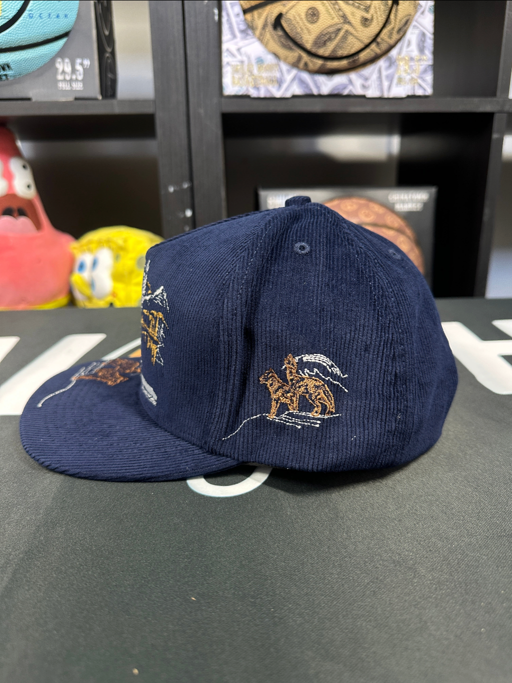 Rhude Eagles Souvenir Structure Hat - Dark Blue