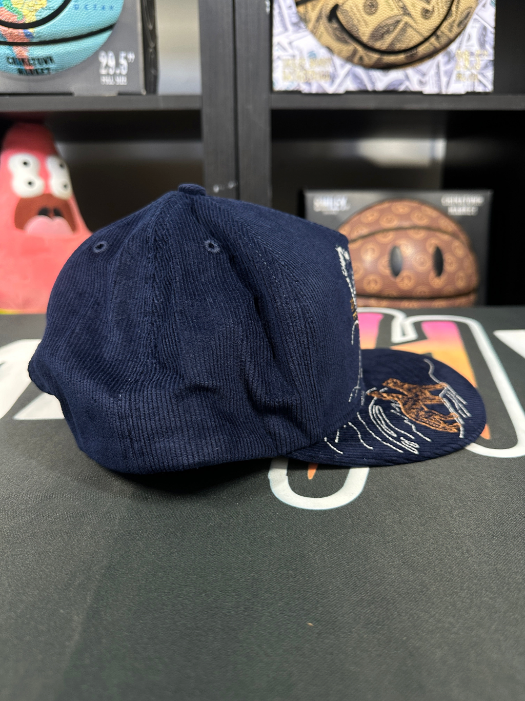 Rhude Eagles Souvenir Structure Hat - Dark Blue