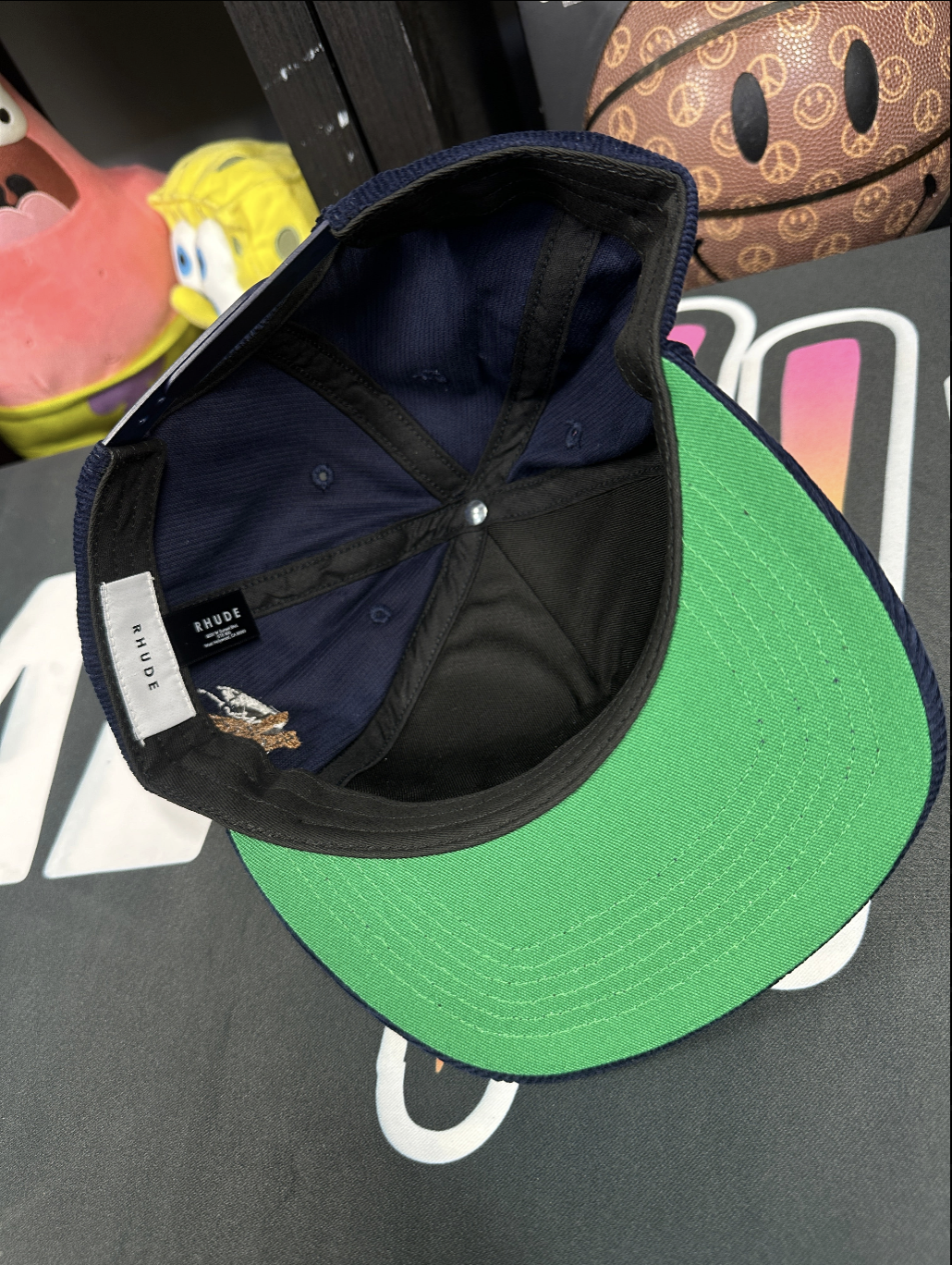 Rhude Eagles Souvenir Structure Hat - Dark Blue