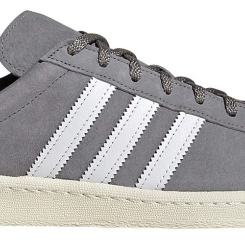 Adidas Campus 80s 'Grey Off-White' Men's Sneakers - Size 7M