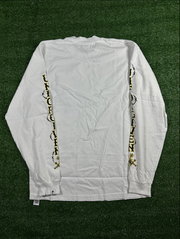 Warren Lotas 'Unforgiven' Long Sleeve White Men's Shirt - Size Medium