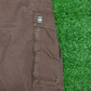 G-Star Men's Rovic 3D Cargo Zip Pants in Burgundy - Size 36W/32L