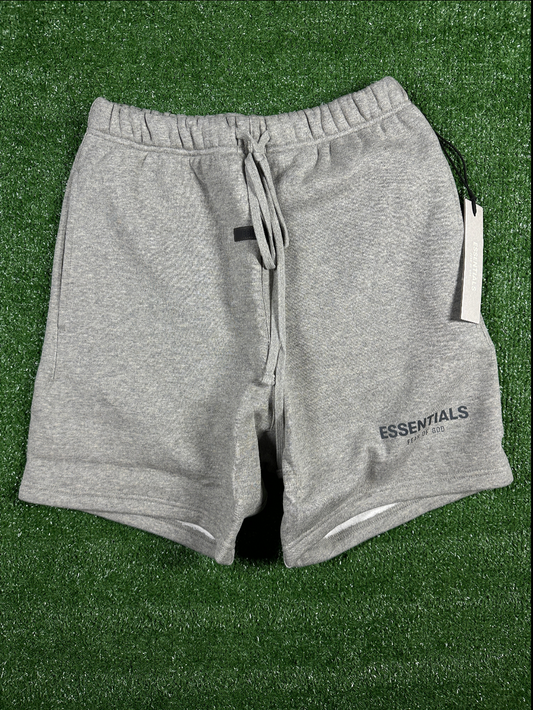 Fear Of God Essentials 'Dark Oatmeal' Grey Men's Sweatshorts - Size XXS