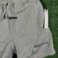 Fear Of God Essentials 'Dark Oatmeal' Grey Men's Sweatshorts - Size XXS