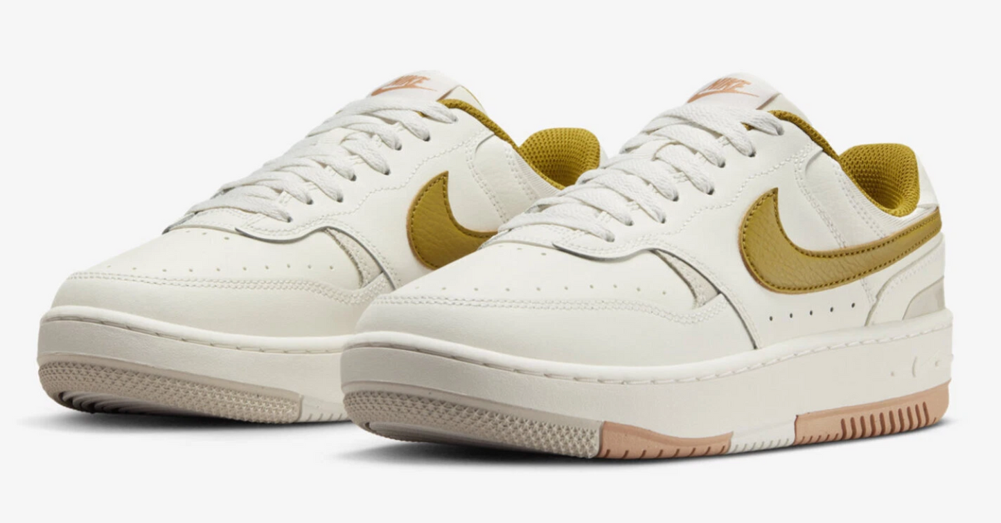 Nike Women's Gamma Force Sail/Light Orewood Brown Sneakers - Size 9.5W